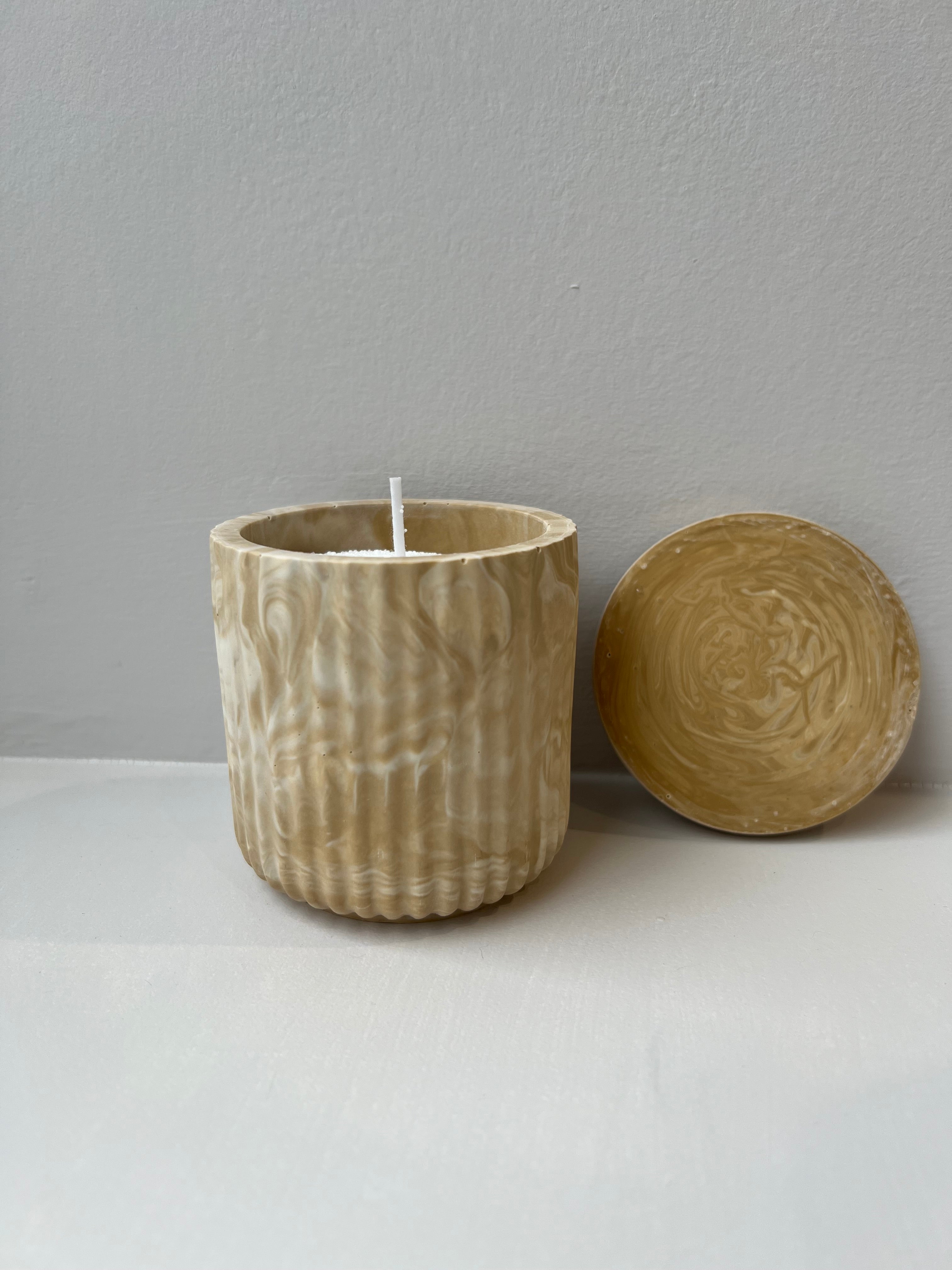 JESMONITE CANDLE JAR