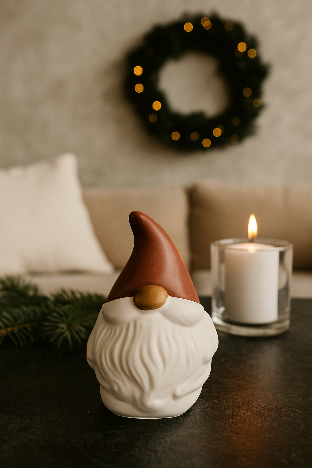 Blue River Gonk Candle