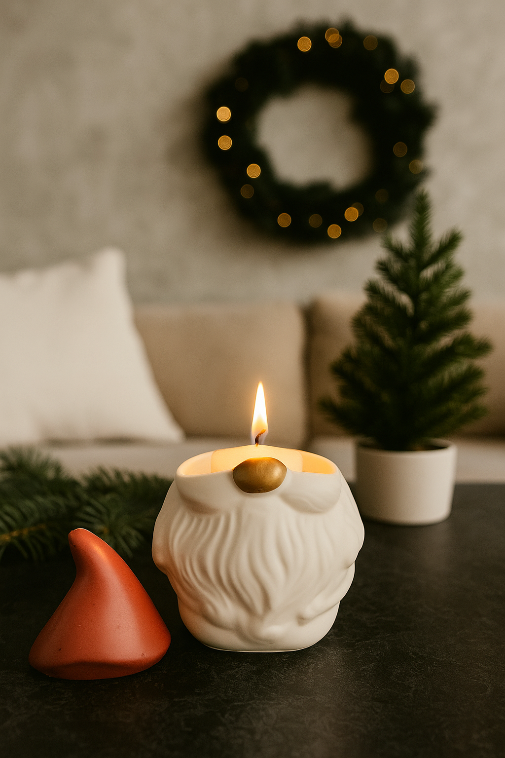 Blue River Gonk Candle